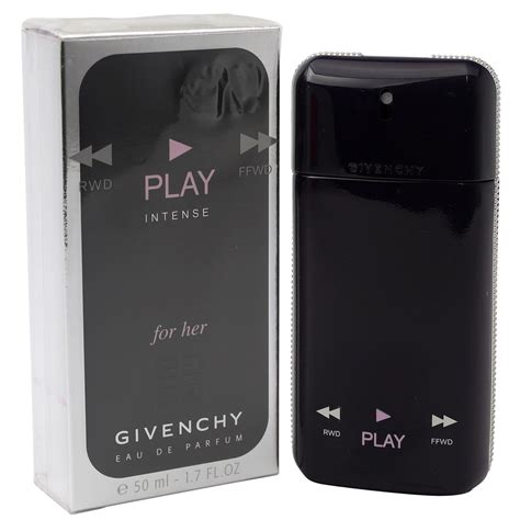 givenchy eau de parfum play for her intense 50ml|givenchy play toilet price.